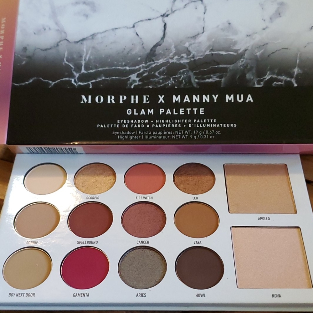 Morphe X Manny Mua Glam Palette